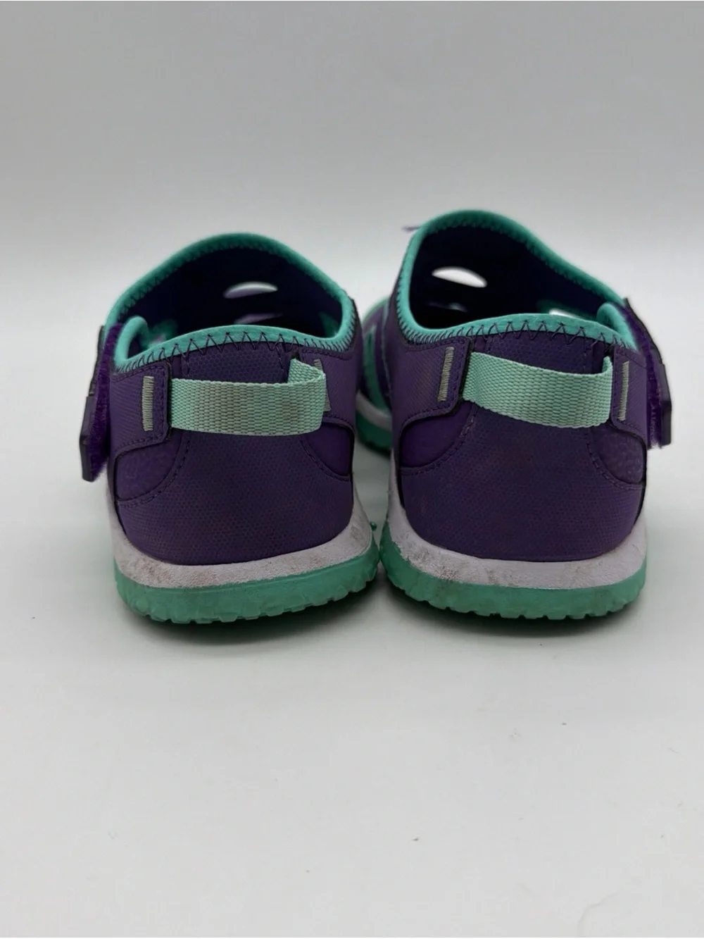 Keen Big Kids Stingray Sandals Youth 5 Purple Teal Waterproof Hook and Loop